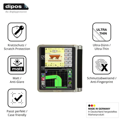 Image de 2x Film de protection d'écran pour Kverneland IsoMatch Tellus PRO protecteur antireflet dipos