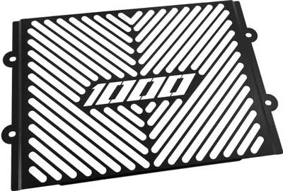 Obrázok produktu pre Kryt chladiča ZIEGER bez bočného krytu kompatibilný s Yamaha FZS 1000 Faze Design Logo čierny