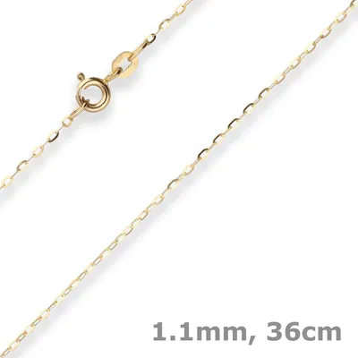 1-1mm-Ankerkette-flach-aus-333-Gelbgold-36cm