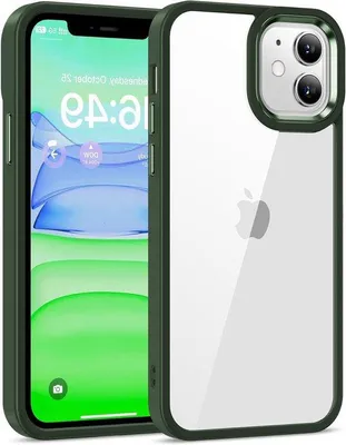 Obrázok produktu pre Ochranné puzdro na iPhone 11, tmavozelené, odolné proti poškriabaniu
