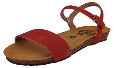 Produktbild von Plakton Damen Komfort Sandalen Fran Ambo 405725 405725 Afelpado Rot