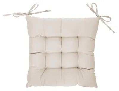 Zdjęcie produktu dla Poduszka na krzesło ogrodowe Gaia 40 × 40 × 6 cm jasnobeżowa