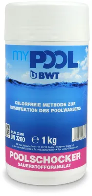 Produktbild von myPOOL Poolschocker, Sauerstoff Granulat 1,0 kg
