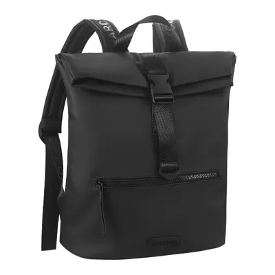 Produktbild von MARCO TOZZI Damen Rucksack Überschlag Steckschnalle 2-61037-41, Farbe:Schwarz