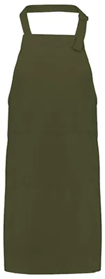 Imagen del producto de L-Merch - Delantales de un solo color LT3993 (talla única) (verde oliva)