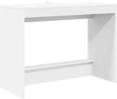 Image de Bureau de lit Blanc Bois d'ingénierie 100 x 45 x 75 cm