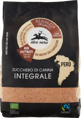 Produktbild von Zucchero di Canna Integrale Rohrzucker  500g - Alce Nero