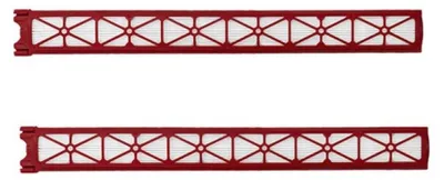 Immagine prodotto di INF Filtro HEPA compatibile Dyson SV50 in ABS e fibra, rosso, 2 pezzi