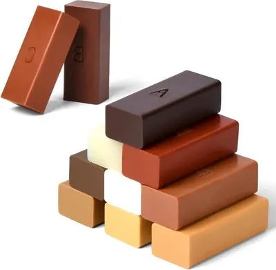 Produktbild von Reparatur-Kit für Holzböden, 11 Tinten Schmelzwachs