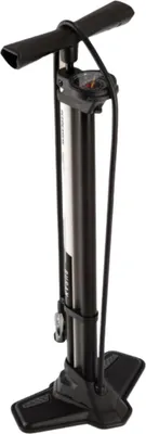 Produktbild von Kross BURAN – Profi Standpumpe mit Manometer, 260 PSI, Aluminium & Stahl, 2 Modi (Tank & Tire), Weiß