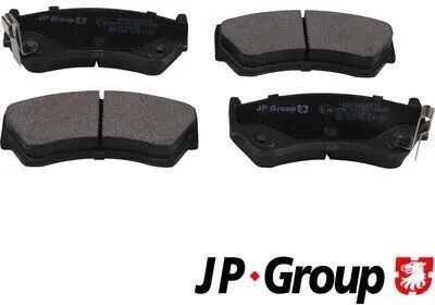 Produktbild von JP GROUP Bremsbeläge Satz Vorne für NISSAN ALMERA I Hatchback (N15) 4063604610
