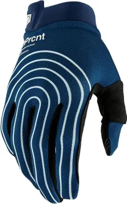 Image de 100percent Itrack Gants Offroad Bleu M / Short Hommes,Femmes Bleu M