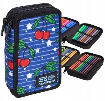 Produktbild von CoolPack Jumper 2 Federmäppchen mit Zubehör 2 Fächer