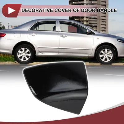Image de 1 Poignée De Porte Extérieure De Voiture Pour Audi A6 C7 No.4H1837879 Avant Droit Noir Abs
