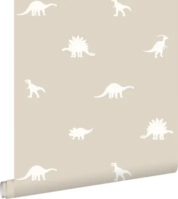 Obrázek produktu pro ESTAhome Beżowym dinosaurus koberec - 139508 - 53 cm x 10,05 m