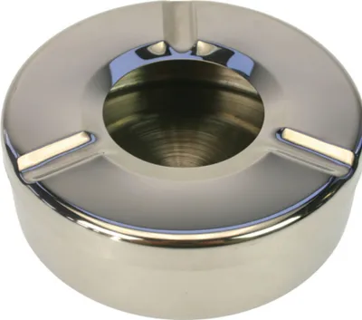 Produktbild von Aschenbecher Edelstahl Gastroaschenbecher Windaschenbecher Sturmaschenbecher XL