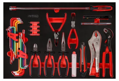 Produktbild von KS TOOLS Werkzeug-Set 811.0045 388mm 561mm 3630g