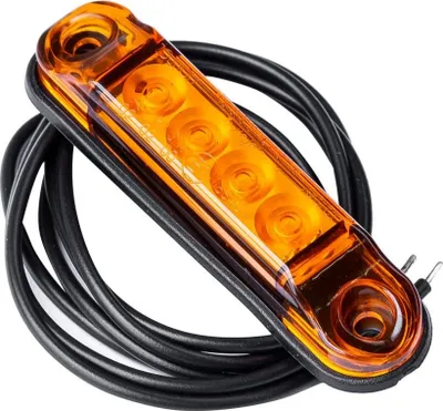 Produktbild von Orange LED-Umrissleuchte SLIM Horpol