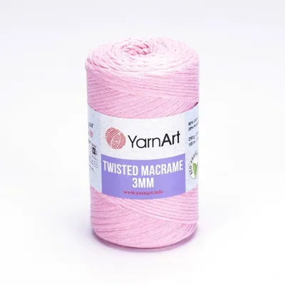 Produktbild von Gedrehtes Makramee-Garn, 3 mm, 250 g, 762