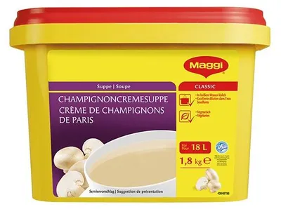Image de Maggi Classic Champignoncremesuppe 1800g