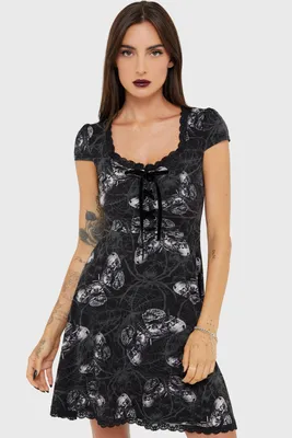 Obrázek produktu pro KILLSTAR Minikleid - Spidrasica's Web XXL