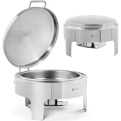 Obrázek produktu pro Kulatý ohřívací kontejner na polévky a jídla s víkem - průměr 39 cm - objem 5,8 litru