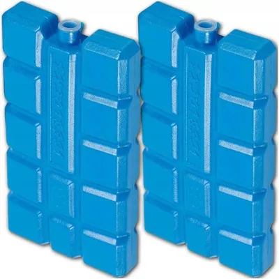 Zdjęcie produktu dla Akumulatory chłodzące 2x400 ml Elementy chłodzące Do torby chłodzącej Lodówki turystycznej Pudełka na lunch Wielokrotnego użytku Szczelne Do 12 godzin 15x8x3,5 cm
