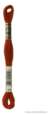 Immagine prodotto di Filato da ricamo DMC Mouline Special 117MC -355, 6 capi, 8 m
