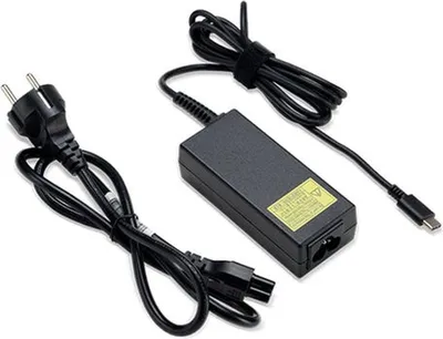 Produktbild von Acer Notebook Netzteil 65W Type C schwarz - PC-/Server Netzteil
