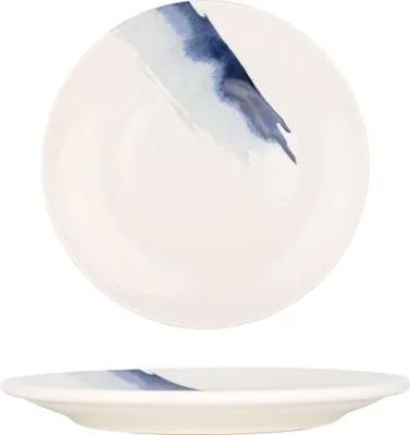 Produktbild von Bonna Dessertteller - Blue Wave - Porzellan - 21 cm