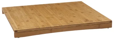 Produktbild von Schneidebrett aus Bambus mit Anschlagkante, 52 x 58 cm