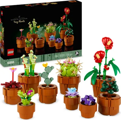 Produktbild von LEGO® Icons 10329 Miniatúrne rastliny
