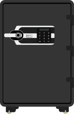Produktbild von Olympia GOsafe 5920FP, Frei stehend sicher, Schwarz, Code, Lesegerät für den Fingerabdruck, Schlüssel, 147 l, Polypropylen (PP), 920 mm