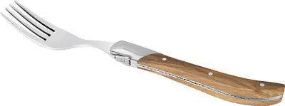 Produktbild von HAWS Steakgabel Laguiole Olivenholz 6 Stück