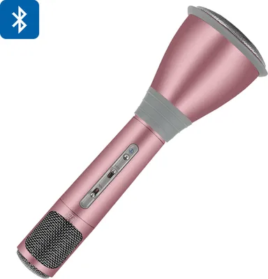 Produktbild von TUXUN K068 Karaoke Mic + Speaker (Pink)