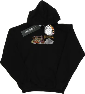 Image de The Flintstones - Sweat à capuche pour femme BI3161 (L) (Noir)