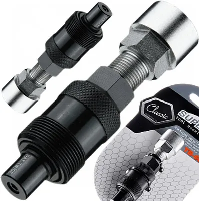 Produktbild von SUPER B 2 in 1 Kurbelwerkzeug ohne Splint. Box von 14mm.
