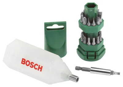 Productafbeelding van 25-delige set schroefbits met grote kop