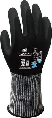 Produktbild von Wonder Grip WG-510, Schweißerhandschuhe, Schwarz, M, Erwachsener, Erwachsener, Unisex