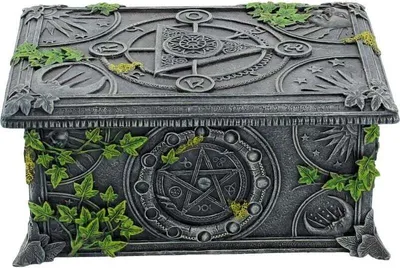 Produktbild von Nemesis Now Dekoartikel Wiccan Pentagram Tarot Box Standard Standard