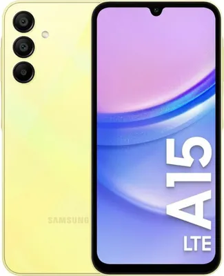 Obrázek produktu pro Mobilní telefon Samsung Galaxy A15, Dual SIM, 4GB RAM, 128GB, 4G, Galben