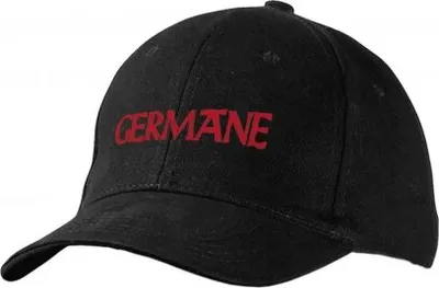 Produktbild von Baseballcap mit Einstickung - Germane - 68435 schwarz
