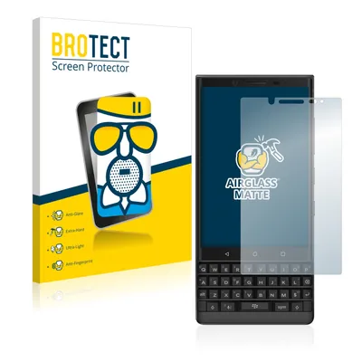 Produktbild von BROTECT Entspiegelungs Schutzglas für BlackBerry Key2 Schutzfolie Panzer Folie Glas Display Schutz matt