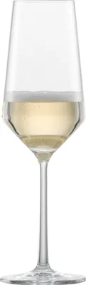 Image de Zwiesel, lot de 12 (2 pièces par lot) CHAMPAGNER PURE 77 AVEC POINT MOUSSIER (KT2) 122734 + cadeau