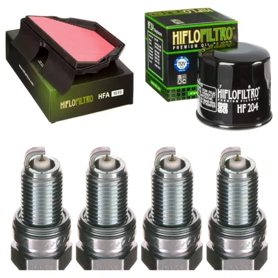 Obrázok produktu pre Servisná sada pre Honda CBR 600 F 2005–2007: vzduchový filter, olejový filter, zapaľovacie sviečky od pamoto –