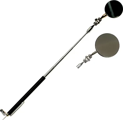 Image de 3 en 1 Levier magnétique télescopique et miroir d'inspection extensible avec clip et aiguille