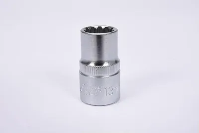 Zdjęcie produktu dla Yato YT-1465, Pojedynczy artykuł, Klucz nasadowy, Stal chromowo-wanadowa, 1/2", Chrom, 38 mm