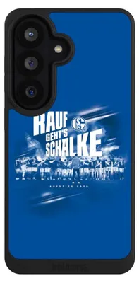 Produktbild von NIVOCASE Handyhülle für Samsung Galaxy S26  Hülle NIVOpure Case Schwarz Aufstieg FC Schalke 04 Offizielles Lizenzprodukt