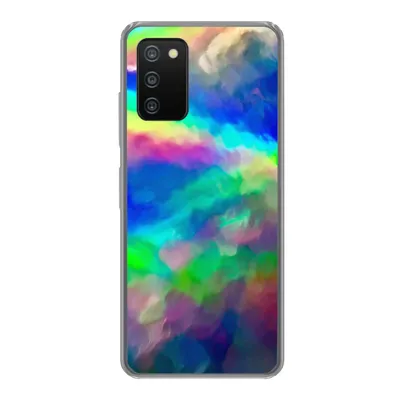 Produktbild von MuchoWow® Handyhülle Schutzhülle Hülle für Samsung Galaxy A03s Aquarell - Kunst - Psychedelisch Silikon Softcase Handy Hülle - Schutz