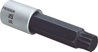 Immagine prodotto di Proxxon 23377 1/2 Zoll-Vielzahn-Einsatz VZ 16, 100 mm lang